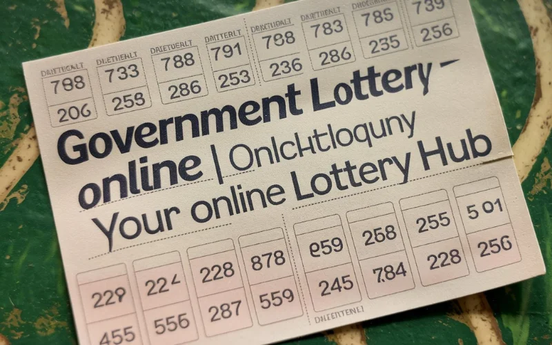 Government Lottery Online